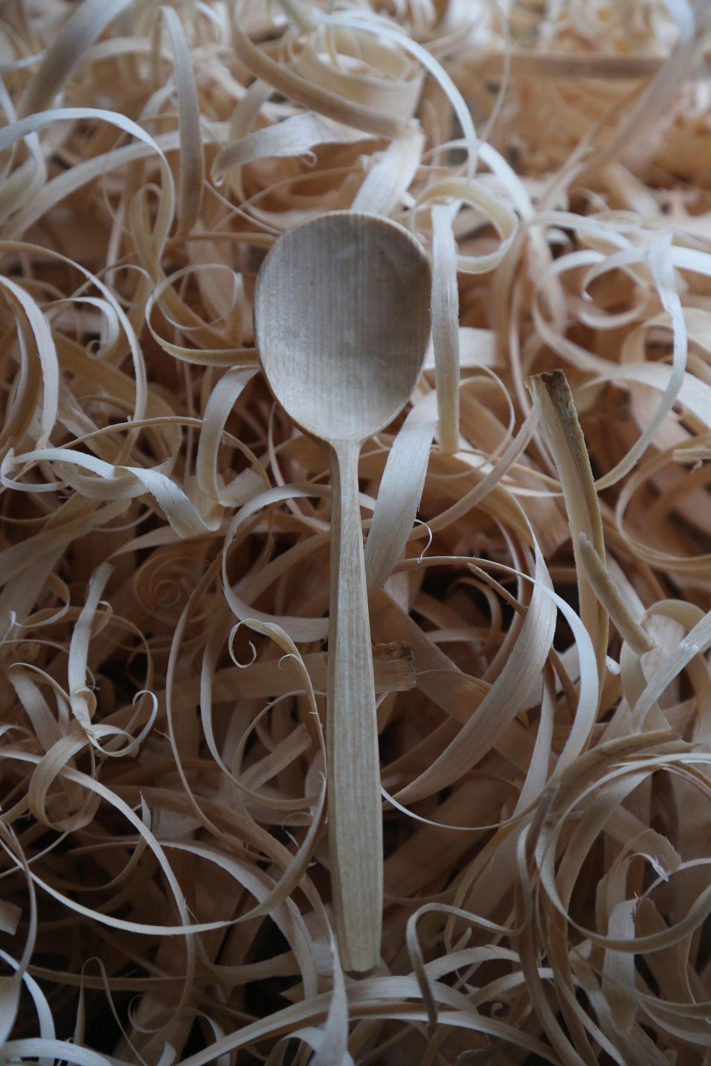 Birch eating spoon